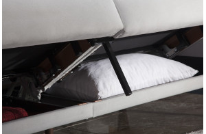 Трехместный Диван-кровать Flexy Флекси (светло-серый) Трехместный Диван-кровать Flexy Флекси (светло-серый)