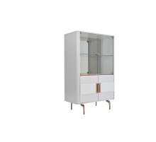Двустворчатый шкаф витрина для посуды Larissa (Ларисса) lars-13