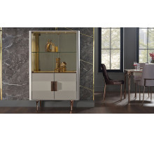 Двустворчатый шкаф витрина для посуды Larissa (Ларисса) lars-13