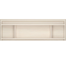 Полка навесная 5 Сиена (Бодега Белый) Полка навесная 5 Сиена (Бодега Белый)