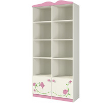 Модульная детская стенка для книг и игрушек с полками и ящиками Розалия