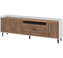 Гостиная Модена Белая/Дуб Элисон